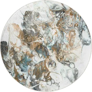 Kikiamo Volcano 8\' x 8\' Round Rug