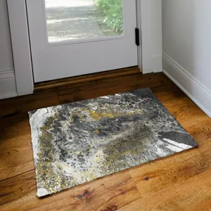 Kikiamo Graphite 1\'8\" x 2\'6\" Rug