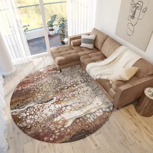 Kikiamo Canyon 8\' x 8\' Round Rug