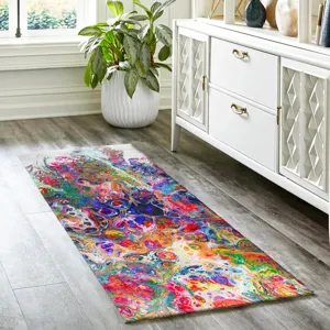 Kikiamo Carnival 2\'3\" x 7\'6\" Runner Rug