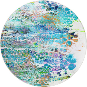 Kikiamo Twilight 8' x 8' Round Rug