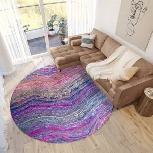 Kikiamo Passion 8\' x 8\' Round Rug