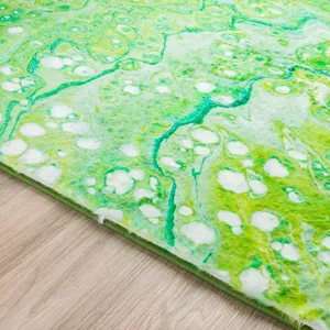 Kikiamo Lime-In 2\'3\" x 7\'6\" Runner Rug