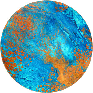 Kikiamo Bermuda 8' x 8' Round Rug