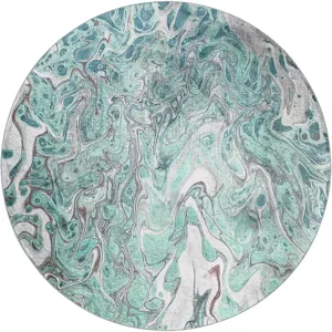 Kikiamo Seaside 8\' x 8\' Round Rug