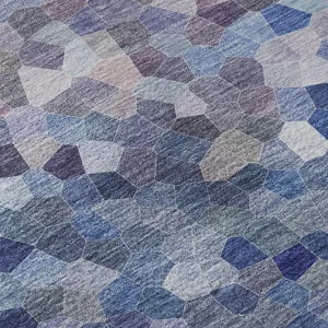 Luxury Washable Indoor/Outdoor Kaleidoscope Baltic 8\' x 10\' Rug