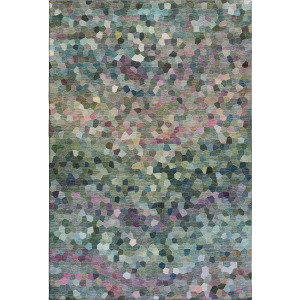 Luxury Washable Indoor/Outdoor Kaleidoscope Cactus Rug