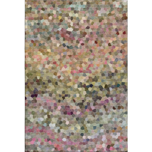 Luxury Washable Indoor/Outdoor Kaleidoscope Meadow Rug