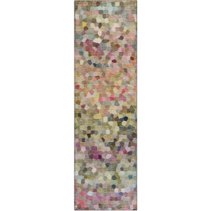 Luxury Washable Indoor/Outdoor Kaleidoscope Meadow 2'3