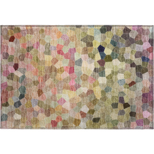 Luxury Washable Indoor/Outdoor Kaleidoscope Meadow Rug