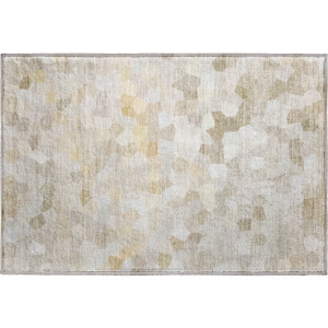 Luxury Washable Indoor/Outdoor Kaleidoscope Putty Rug