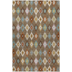 Luxury Washable Kenner Chocolate Rug