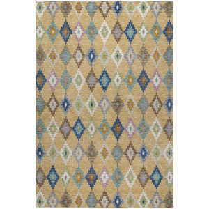 Luxury Washable Kenner Gold Rug