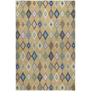 Luxury Washable Kenner Gold Rug