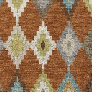 Luxury Washable Kenner Paprika 8\' x 10\' Rug