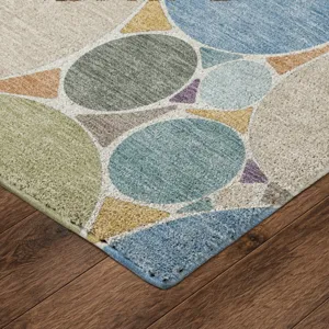 Luxury Washable Kenner Seaside 2\'6\" x 3\'10\" Rug