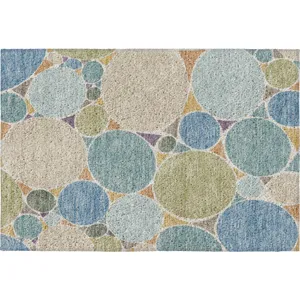 Luxury Washable Kenner Seaside Rug