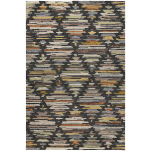 Luxury Washable Kenner Black Rug