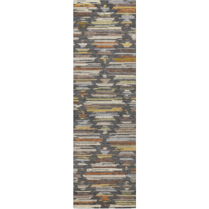 Luxury Washable Kenner Charcoal 2'3
