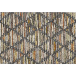 Luxury Washable Kenner Charcoal Rug