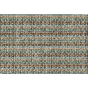 Luxury Washable Kenner Brown Rug