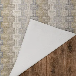 Luxury Washable Kenner Ivory 8\' x 10\' Rug