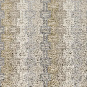 Luxury Washable Kenner Ivory 8\' x 10\' Rug