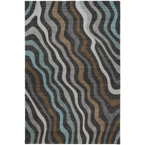 Luxury Washable Kenner Black Rug