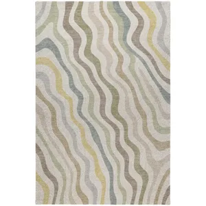Luxury Washable Kenner Ivory 9\' x 12\' Rug