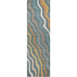 Luxury Washable Kenner Teal 2'3