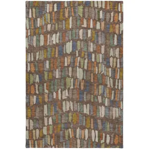 Luxury Washable Kenner Chocolate Rug