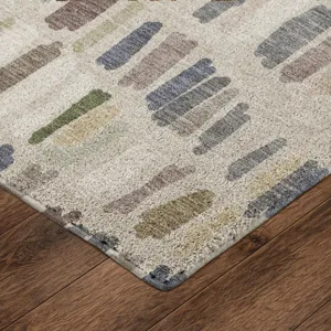 Luxury Washable Kenner Linen 6\'6\" x 9\'6\" Rug