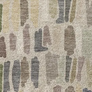 Luxury Washable Kenner Linen 6\'6\" x 9\'6\" Rug