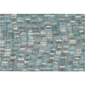 Luxury Washable Kenner Teal Rug