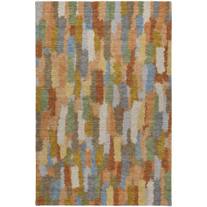 Luxury Washable Kenner Copper Rug