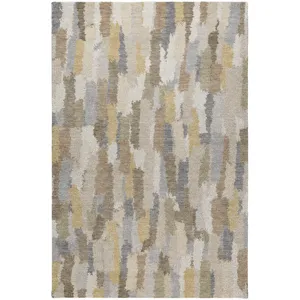 Luxury Washable Kenner Ivory Rug