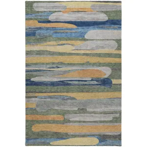 Luxury Washable Kenner Basil Rug