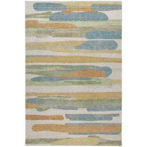 Luxury Washable Kenner Ivory Rug