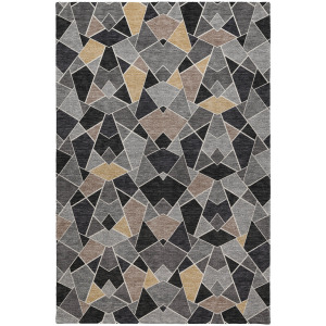 Luxury Washable Kenner Black Rug