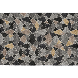 Luxury Washable Kenner Black Rug