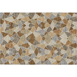 Luxury Washable Kenner Chocolate Rug