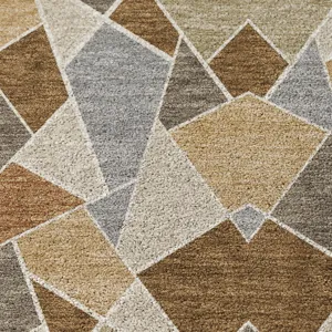 Luxury Washable Kenner Chocolate 2\'6\" x 3\'10\" Rug