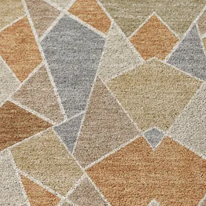Luxury Washable Kenner Copper 5\' x 7\'6\" Rug