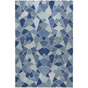 Luxury Washable Kenner Denim Rug