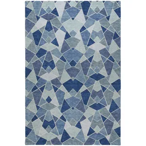 Luxury Washable Kenner Denim Rug