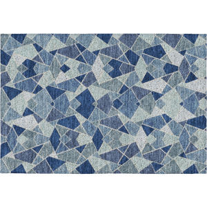 Luxury Washable Kenner Denim Rug
