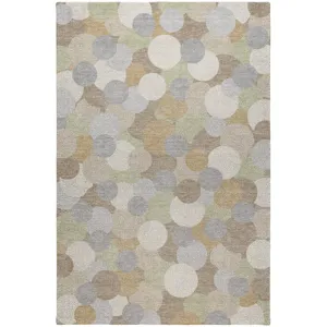 Luxury Washable Kenner Khaki Rug