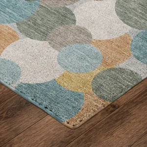 Luxury Washable Kenner Seaside 2\'6\" x 3\'10\" Rug