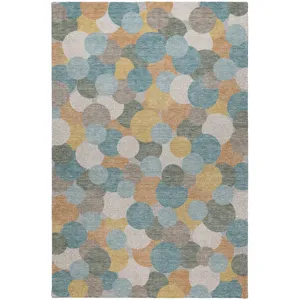 Luxury Washable Kenner Seaside 2\'6\" x 3\'10\" Rug