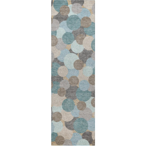 Luxury Washable Kenner Turquoise 2'3